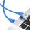 Cable de red Vention IBELG Cat.6 1.5m Azul RJ45 UTP Chapado en oro Gigabit