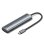 USB-C Hub Vention TGGHB 5-in-1 HDMI USB3.0 PD 100W Aluminium Grau