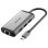 Dockingstation Vention CNCHB USB-C HDMI 4K 3xUSB 1xUSB-C PD RJ45 Grau