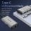 Docking Vention CNCHB USB-C HDMI 4K 3xUSB 1xUSB-C PD 1xRJ45 Grigio