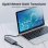 Hub Vention 8-en-1 HDMI 4K USB 3.0 RJ45 PD 87W Alu