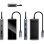 Docking Vention TFMHB USB-C HDMI 3xUSB-A Carga 100W Lector SD/MicroSD Gris