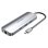 Docking Station Vention USB-C 4K Ultra HD Alumínio 2xUSB 3.2 2xUSB-C HDMI Ethernet SD Prata