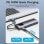 Docking USB-C Vention TQVHB 2xHDMI 3xUSB RJ45 SD/TF USB-C PD 100W Grau