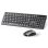 Tastiera Vention KTD a membrana wireless 2.4GHz nera combo con mouse