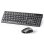 Vention KTD Layout ES Kabellose Membran-Tastatur-Kombination mit 2,4-GHz-Maus, Schwarz