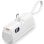 Powerbank Vention FHQW0 4800mAh Blanco 22.5W USB-C y Lightning Cables Integrados