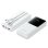 Vention FHPW0 Powerbank 20000mAh 22,5W Branco USB-C USB-A Lightning Inclui Cabo
