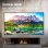 TV Hisense Mini LED 55E8Q 55" 4K UltraHD 144Hz Smart TV VIDAA Dolby Vision Atmos Gaming PRO