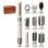 Spazzola ad aria calda Cecotec 1400W 3 velocità 3 funzioni di calore ionico 10 accessori bianco champagne