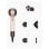 Secador de cabelo iónico Dyson HD08 Rose Gold 1600W 3 velocidades com 5 acessórios