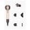 Secador de Cabelo Iónico Profissional Dyson Supersonic Nural HD08 1600W 4 Temperaturas 3 Velocidades com Acessórios Rosa Ouro Rosa