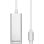 Adaptador AISENS A109-0341 USB-C a RJ45 1000Mbps Gigabit Plata 15cm