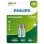 Pila recargable Philips R03B2A95/10 AAA 950mAh NiMH 1,2V Blíster 2 unidades