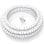 Organizador de cables AISENS A151-0918 2m blanco plástico alta resistencia hasta 25mm adaptador