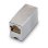 Adaptador RJ45 AISENS A138-0295 Cat.5e STP Hembra/Hembra Apantallado Acero Inoxidable
