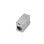 Adaptador RJ45 AISENS A138-0295 Cat.5e STP Hembra/Hembra Apantallado Acero Inoxidable