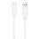 Câble USB Nanocable 10.01.2101-W Type-C vers USB-A 1 m Blanc charge 3 A 480 Mbps