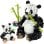 LEGO Creator Fauna Sauvage Famille de Pandas 31165 626 pièces