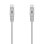 Cable de red AISENS A145-0553 RJ45 Cat.6A 30cm AWG24 LSZH Gris 100% cobre