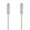 Cable de red AISENS A145-0553 RJ45 Cat.6A 30cm AWG24 LSZH Gris 100% cobre
