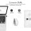 Ratón SUBBLIM inalámbrico 4000 DPI vertical ergonómico Bluetooth dual