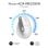 Ratón SUBBLIM inalámbrico 4000 DPI vertical ergonómico Bluetooth dual