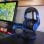 Auricular Steelplay HP51 Wireless Gaming Negro/Azul Circumaural 32h USB-C 3.5mm Extraíble