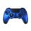 Manette de jeu sans fil Steelplay RF bleue pour PC/PS4/PS3 avec bouton Turbo et batterie