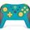 Steelplay Wireless Comando Bluetooth para Nintendo Switch 600mAh Castanho/Turquesa/Amarelo