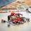 Lego City Parada en Boxes de F1 y Equipo de Mecánicos con Coche Ferrari para Niños de 6+ Años