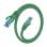 Cable de red AISENS RJ45 Cat6 UTP AWG26 CCA 0,3m Verde alta velocidad
