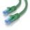 Cable de red AISENS RJ45 Cat6 UTP AWG26 CCA 0,3m Verde alta velocidad