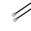 Cable de Teléfono AISENS A143-0319 RJ11 6P4C 4 hilos 2m Negro