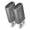 Adaptador USB Trust Calyx USB 3.2 Gen2 Tipo-C Hembra a USB-A Macho Gris 7g