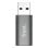 Adaptador USB Trust Calyx USB 3.2 Gen2 Tipo-C Hembra a USB-A Macho Gris 7g