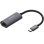 Adaptador AISENS A109-0709 USB-C a RJ45 1000Mbps 15cm Gris Plug&Play