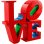 Lego Art Love: Maqueta 3d De Letras Decorativas, Regalo San Valentín O Día Madre 31214