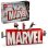 Lego Marvel Logotipo: Maqueta Decorativa Con Figuras Capitán América, Hulk Y Thor 76313