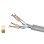 Cable de red Phasak PHR 6302 UTP Cat6 Sólido CCA AWG23 305m Gris