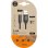 Cable USB Tech One Tech TEC2003 USB 2.0 Tipo-C macho a USB-A macho 1m Nylon 2,4A Negro