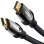 Cable HDMI VENTION VAA-B05-B100 4K 1m Macho a Macho 2.0 Zinc Nylon Oro Negro