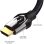 Cable HDMI VENTION VAA-B05-B100 4K 1m Macho a Macho 2.0 Zinc Nylon Oro Negro