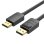 Cable DisplayPort Vention HACBI 1.2 3m 4K@60Hz 21,6Gbps Triple Blindaje Negro