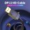 Cable DisplayPort Vention HACBI 1.2 3m 4K@60Hz 21,6Gbps Triple Blindaje Negro