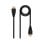 HDMI-Kabel Nanocable HDMI-Stecker-HDMI-Stecker 10 m Schwarz