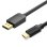 Cable conversor Vention CGYBH USB-C a DisplayPort macho 8K 2m negro