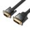 Cable conversor Vention EABBF DVI-D 24+1 a VGA 1m blindado chapado oro negro