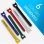 Tira organizadora Vention KAC00 15cm pack 6 colores plástico y velcro reutilizable