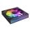 Mars Gaming Mf-3dprox2r Kit 2x Ventiladores Argb 120mm Aspas Invertidas Pwm Fdb Negro